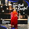 1 Liter Square Swing Top Glass Bottles with Airtight Lid