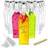 1 Liter Square Swing Top Glass Bottles with Airtight Lid