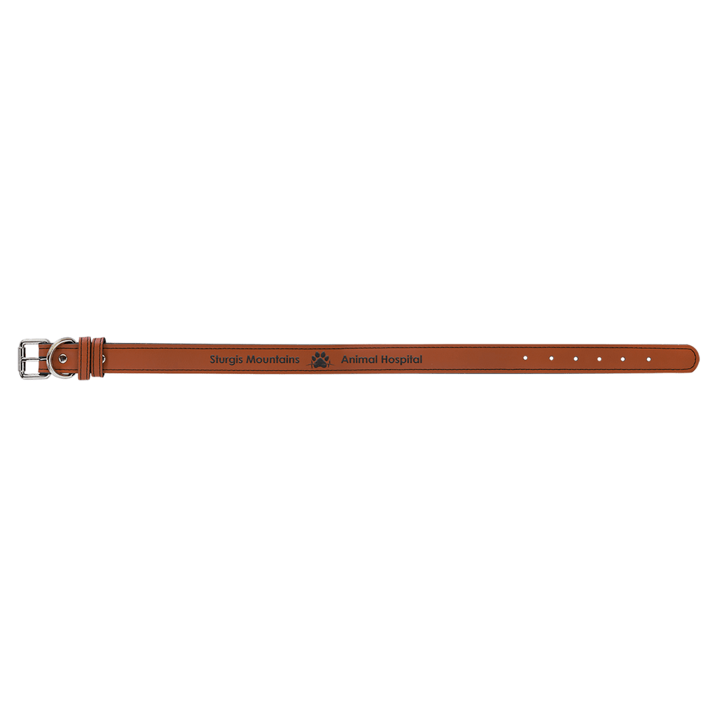 Rawhide Extra Large 27" x 1 1/4" Laserable Leatherette Dog Collar